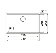 Load image into Gallery viewer, Franke Sink Single Bowl Box BOX 210-72