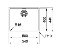 Load image into Gallery viewer, Franke Sink Single Bowl Felix FEX 110-50