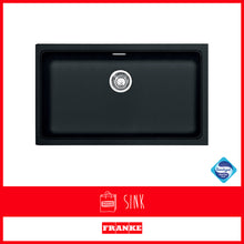 Load image into Gallery viewer, Franke Sink Single Bowl Kubus KBG 110-70 Onyx