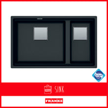 Load image into Gallery viewer, Franke Sink Double Bowl Kubus 2 KNG 120 Onyx