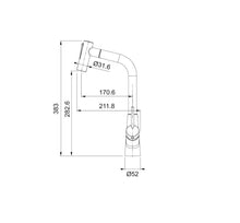 Load image into Gallery viewer, Franke Tap Athos Pull Out Spray Chrome CT992C