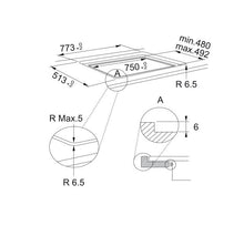 Load image into Gallery viewer, Franke 8-zone Induction Hob Mythos Black Glass FMY 808 | FP BK
