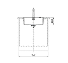 Load image into Gallery viewer, Franke Sink Single Bowl Mythos Bowl MYX 210-55
